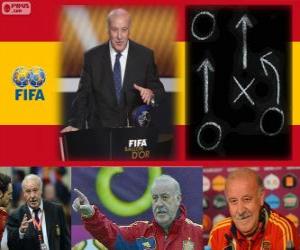 Puzzle Προπονητής της το έτος 2012 FIFA για ποδόσφαιρο αντρών Vicente del Bosque